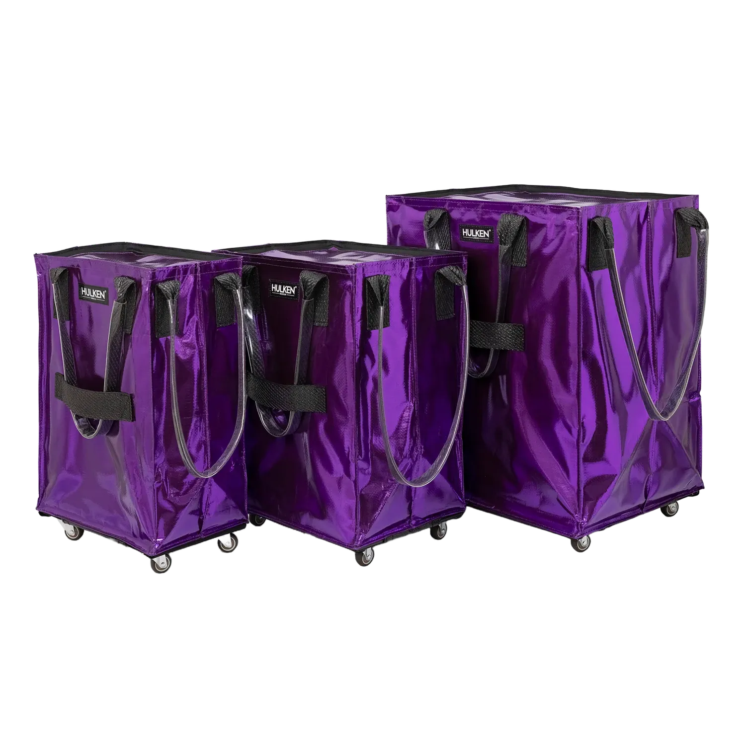 Hulken Ultraviolet toteveske lilla gjenbrukbar
