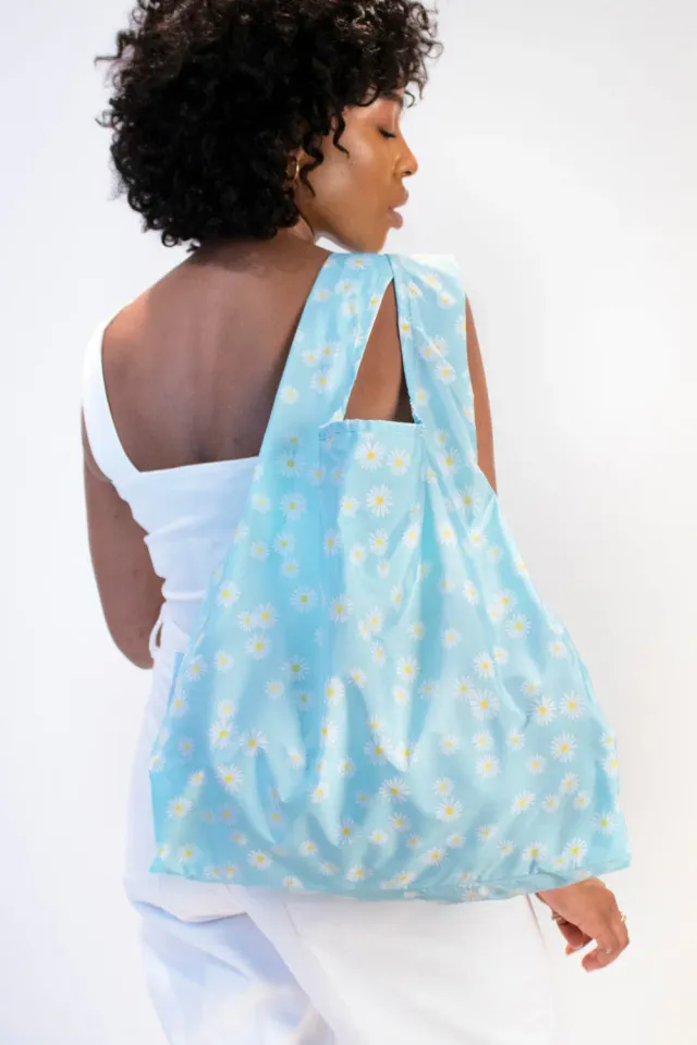 Kind Bag Daisy Blue handlenett medium gjenbrukbart 20 kg