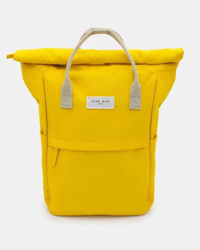 Kind Bag Hackney Medium ryggsekk Tuscan Sun Yellow