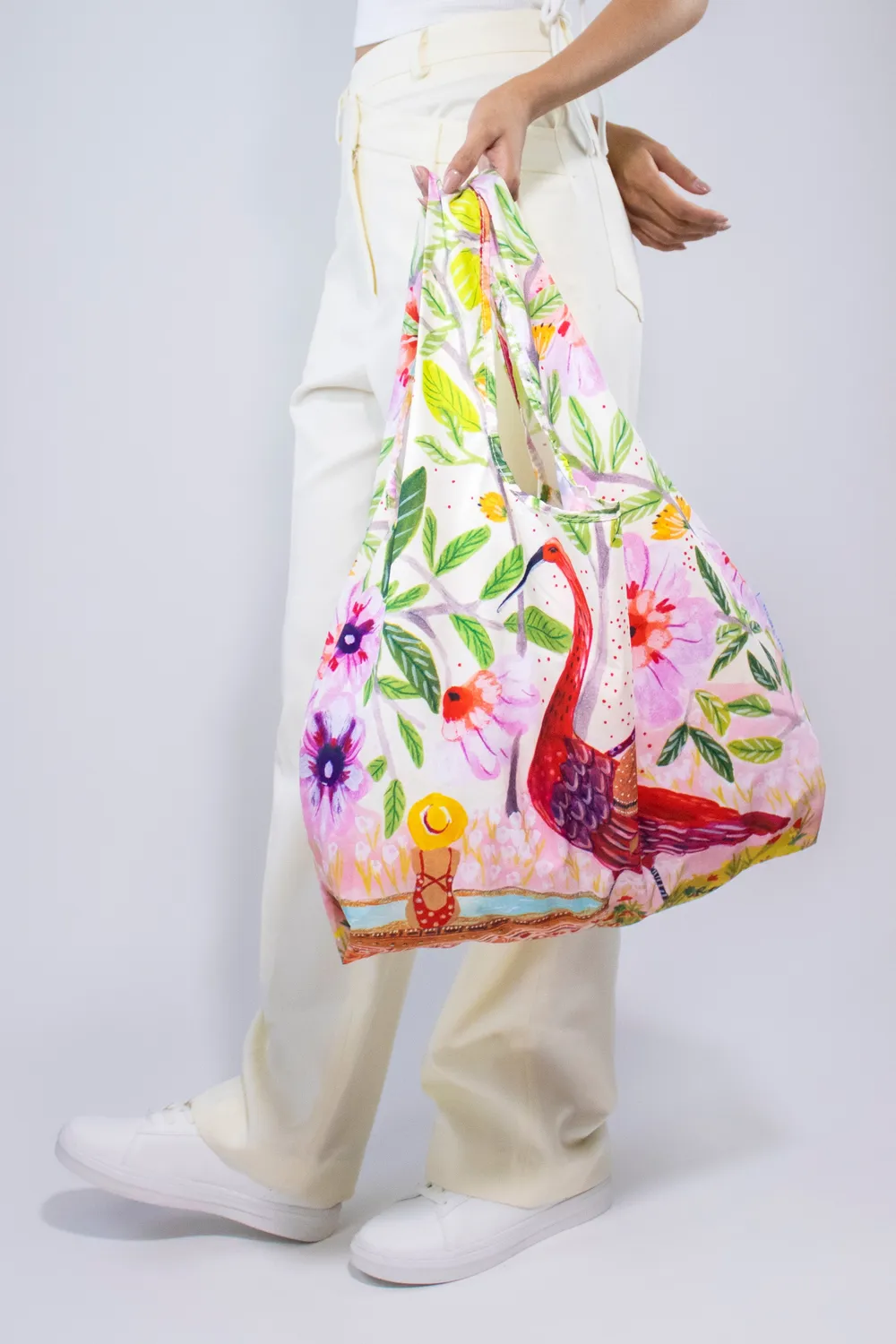 Kind Bag Roeqie Red Bird handlenett medium vanntett