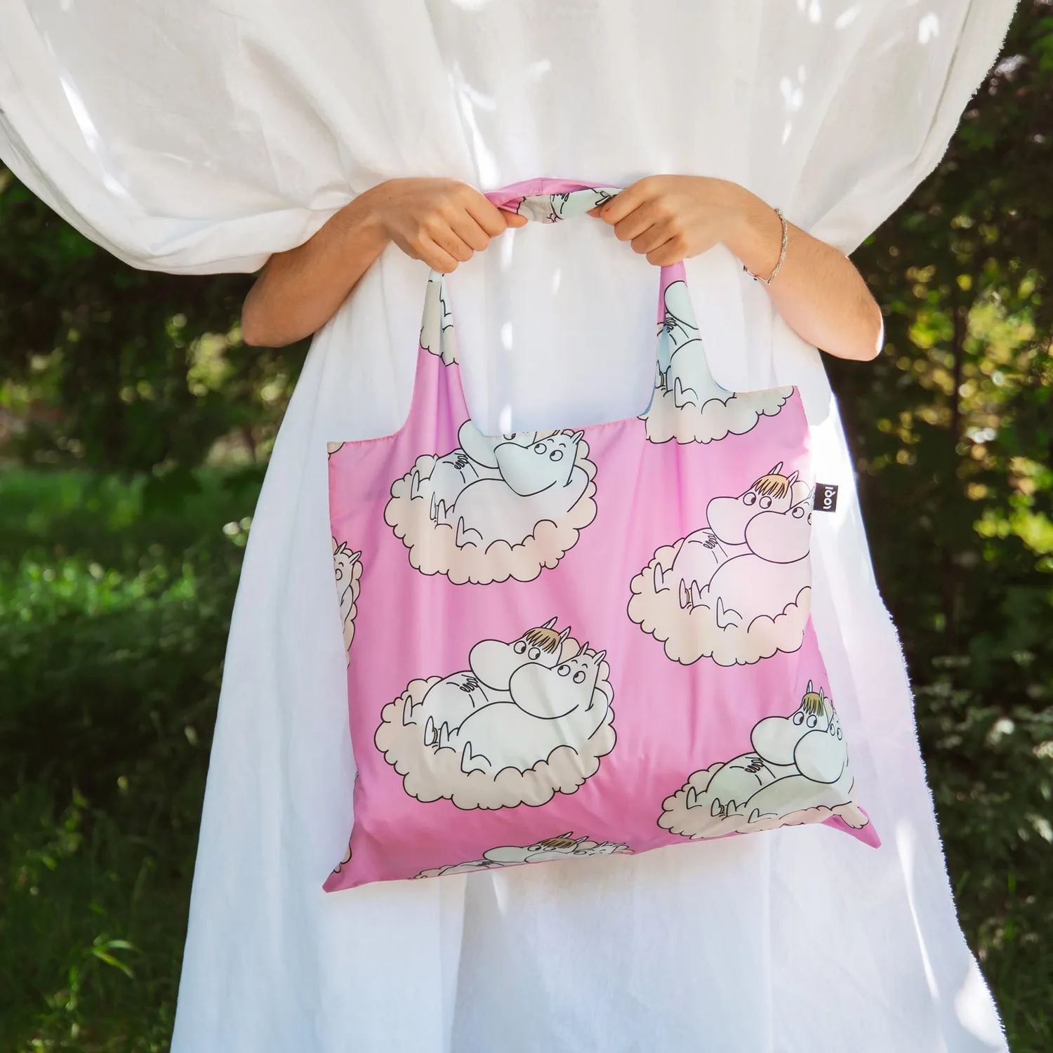LOQI Moomin Cloud handlenett resirkulert