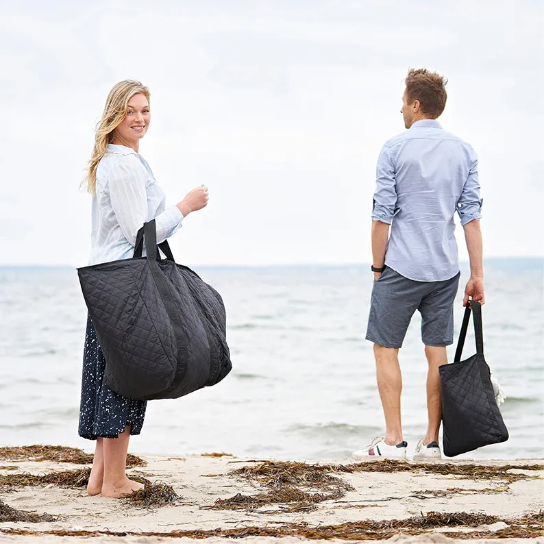 CPH Bags weekendbag stor sort 80 cm lange hanker