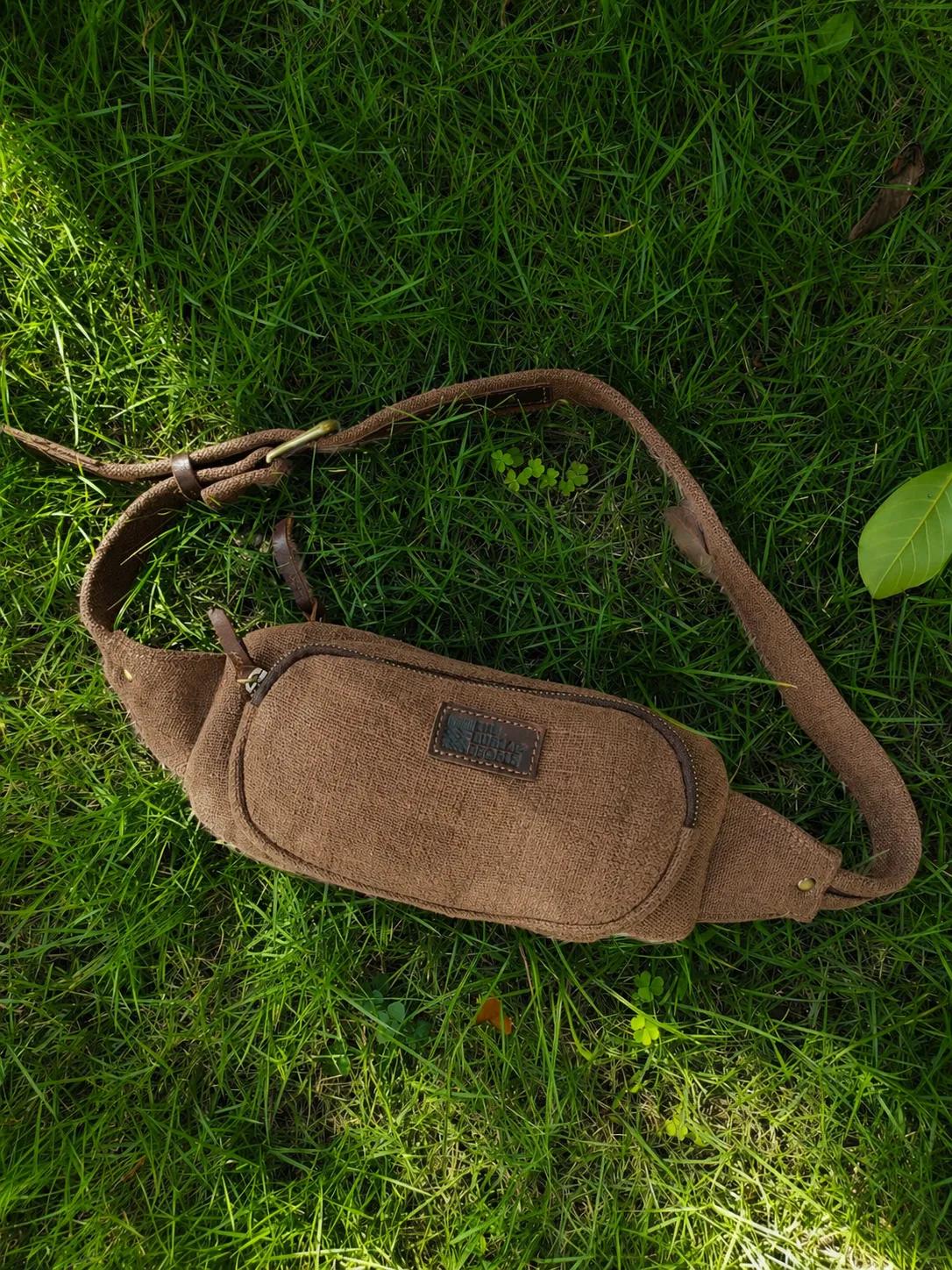 The Burlap People Fanny Pack 2.0 magebelte jute