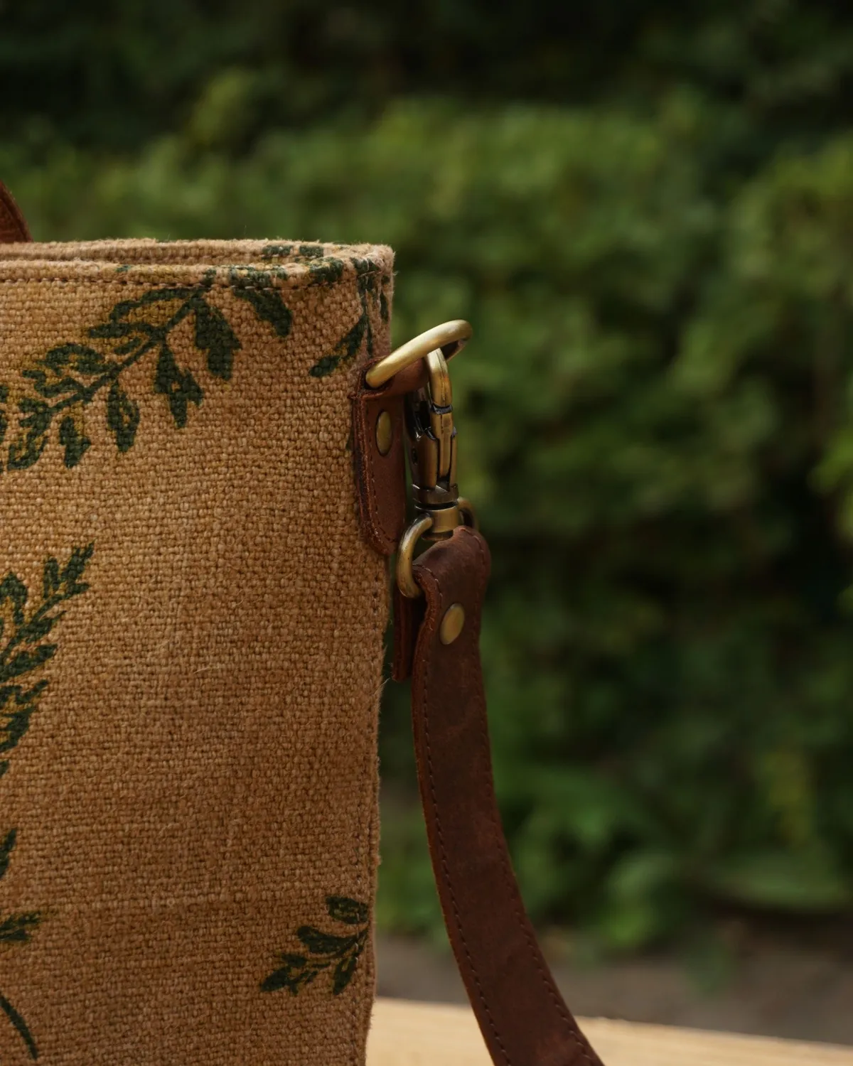 The Burlap People Lil Boss Lady håndveske liten