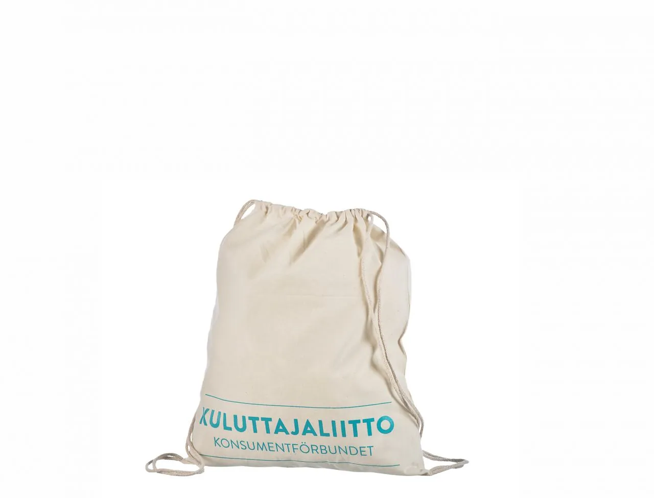 Handlenett OrgCot40x45 ryggsekk naturhvit økologisk bomull