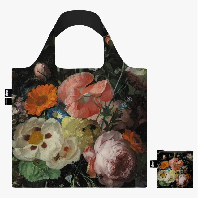 LOQI Rachel Ruysch Still Life handlenett blomster