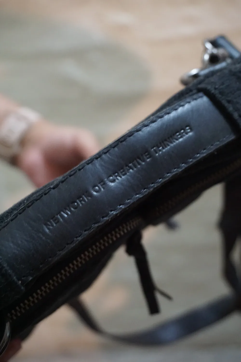 The Burlap People NOCT laptopveske svart
