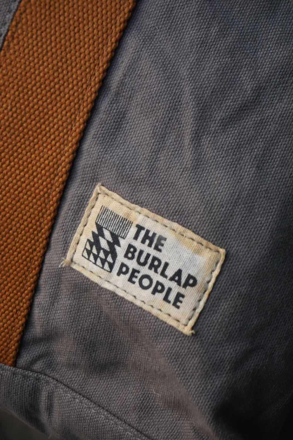 The Burlap People Weekender reisebag grå stor