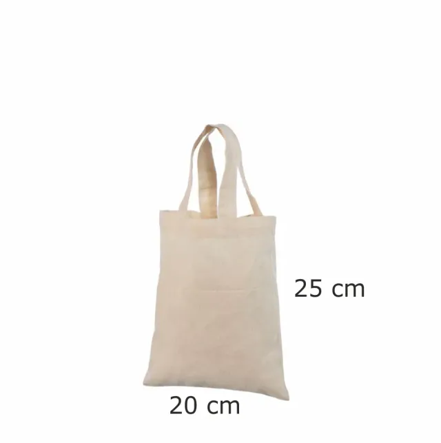 Handlenett Cotnat2225 handlenett naturhvit 22x25 cm bomull