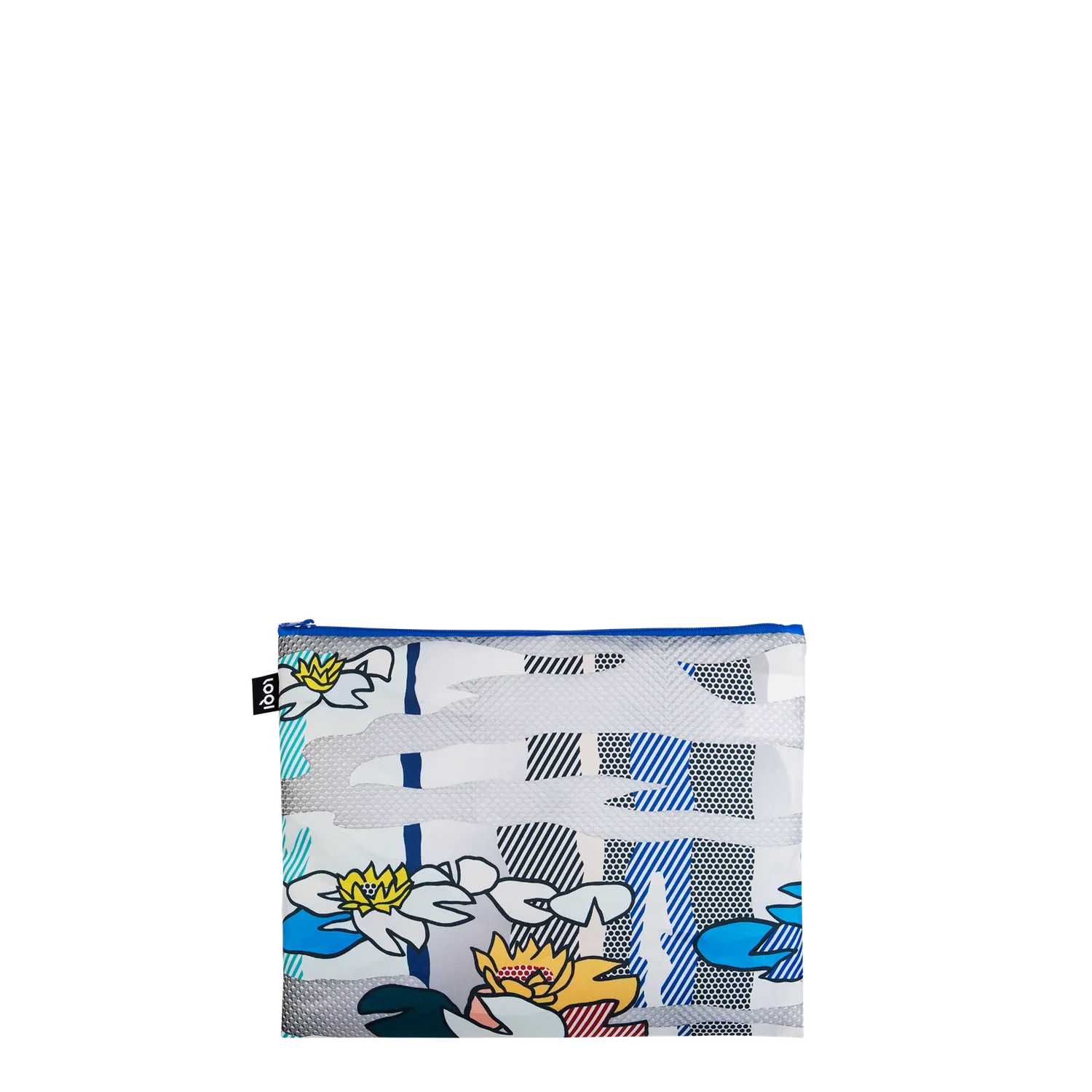 LOQI Roy Lichtenstein Lily Pond glidelåsposer 3-pk pop