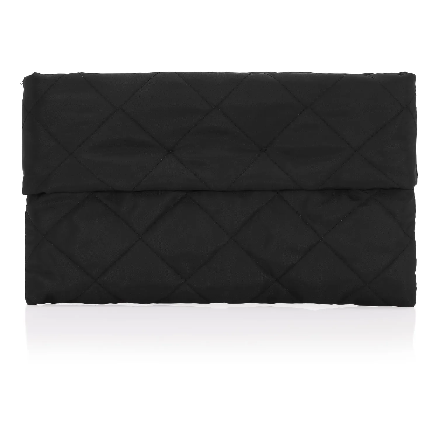 CPH Bags brilleetui pung sort quiltet 18 cm