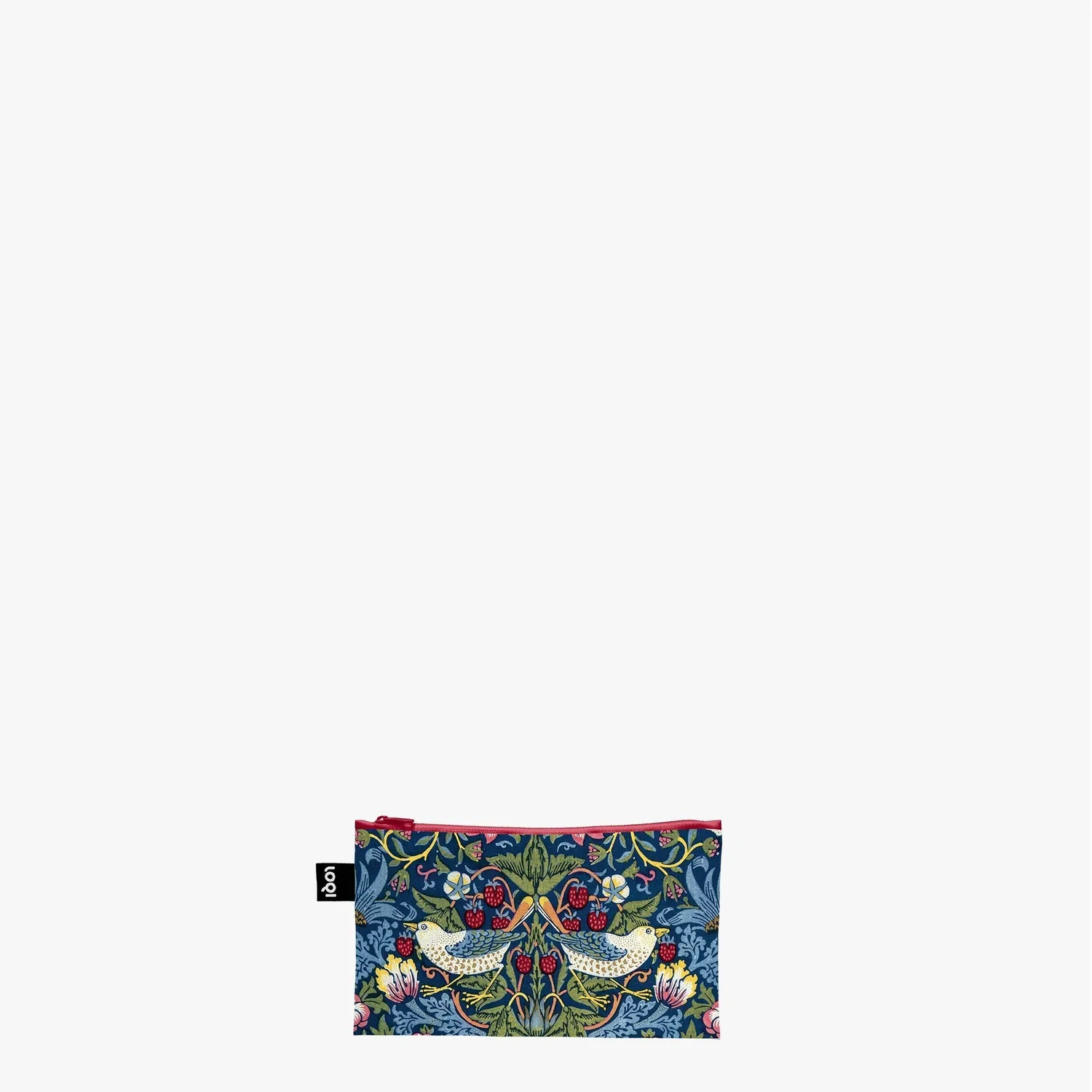 LOQI William Morris glidelåslomme resirkulert blomstret
