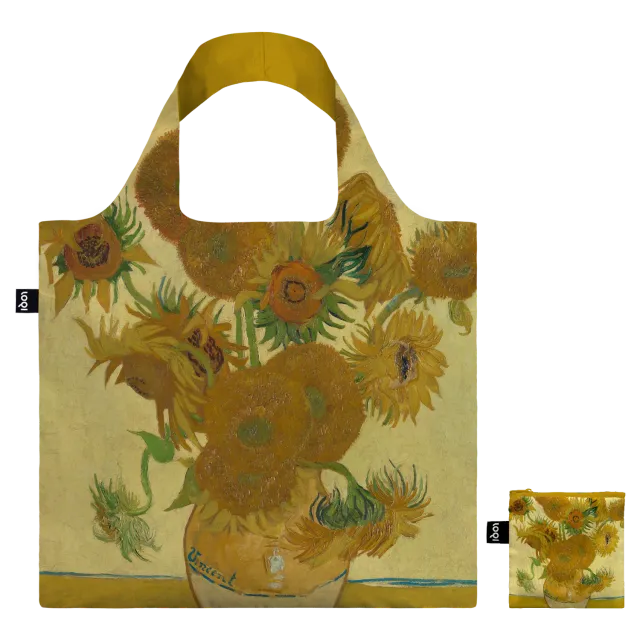 LOQI Van Gogh Sunflowers in a Vase handlenett resirkulert