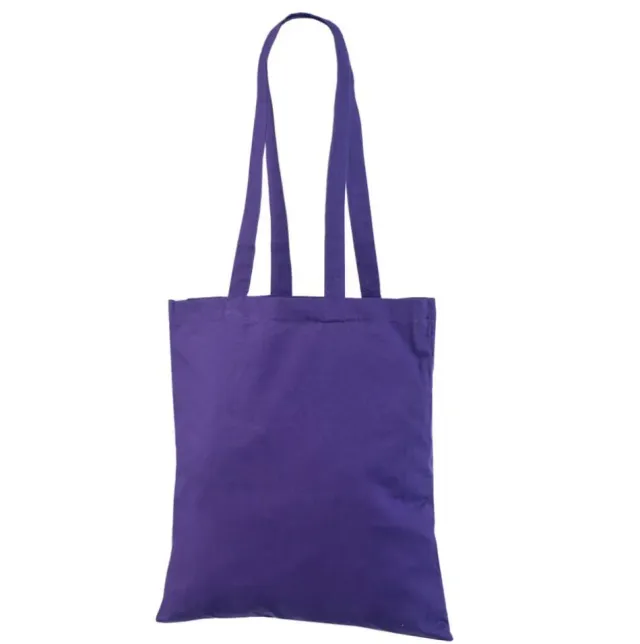 Handlenett CotViolet 3842 konferansepose fiolett bomull