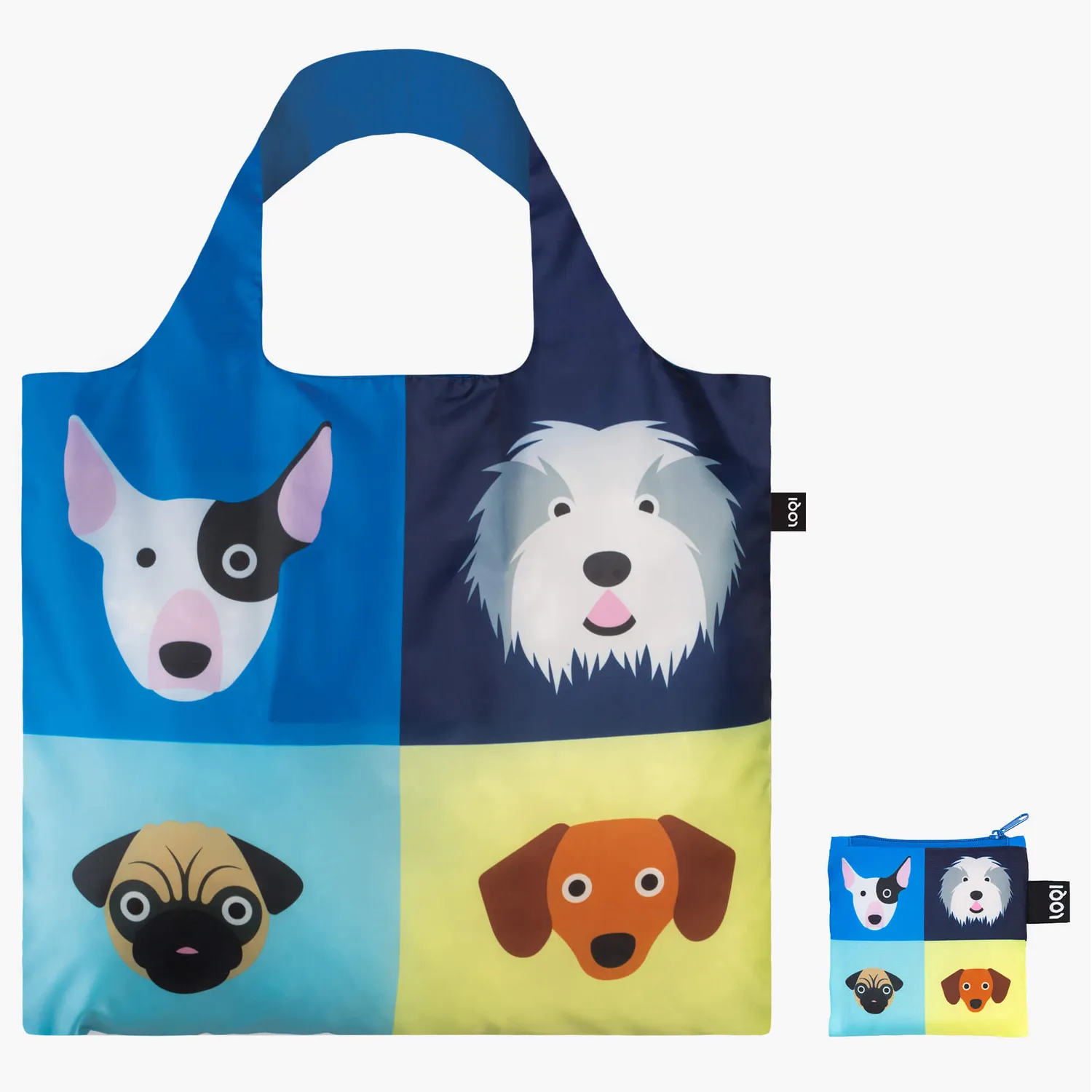 LOQI Cheetham Dogs handlenett hundeprint
