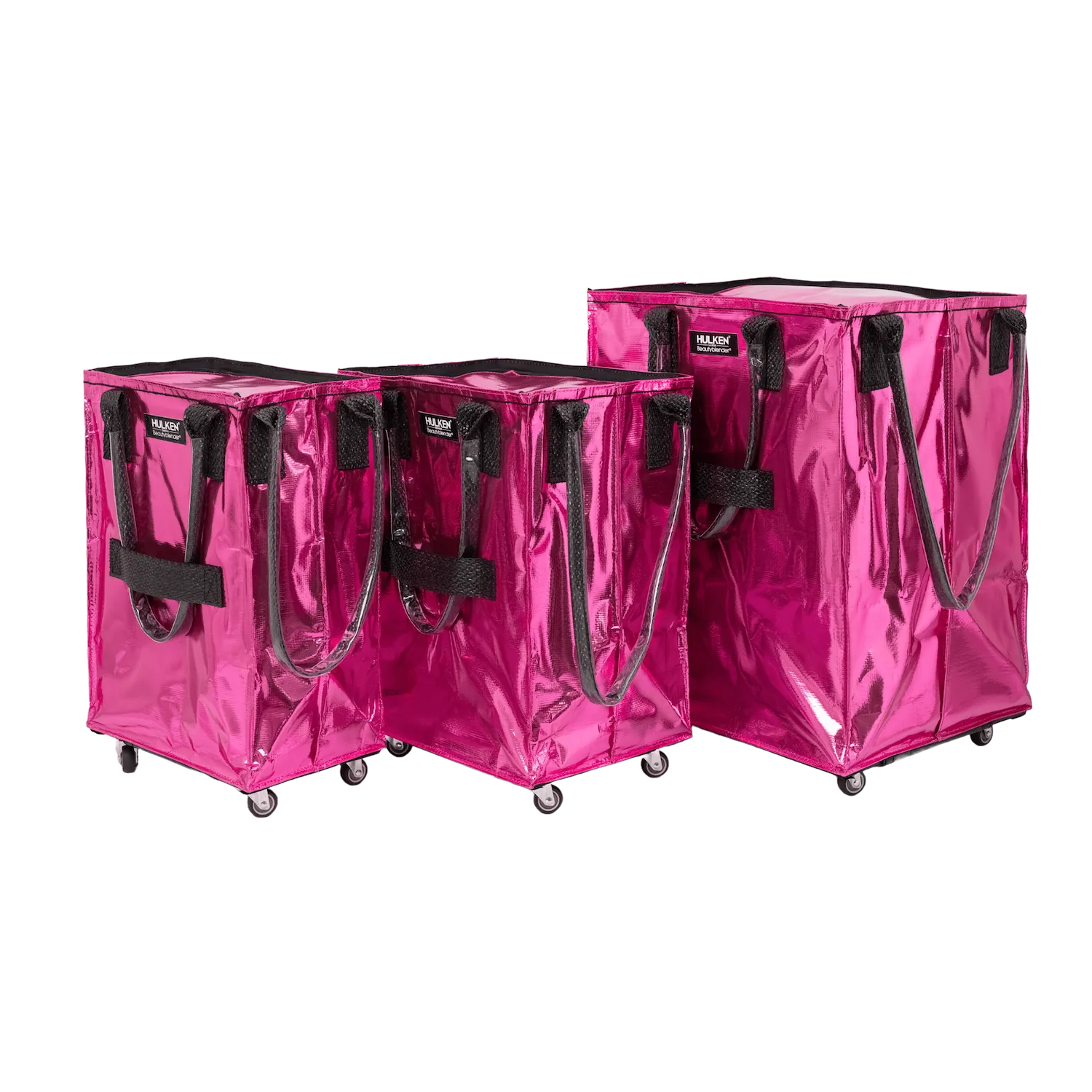 Hulken Beautyblender Pink toteveske rosa limitert