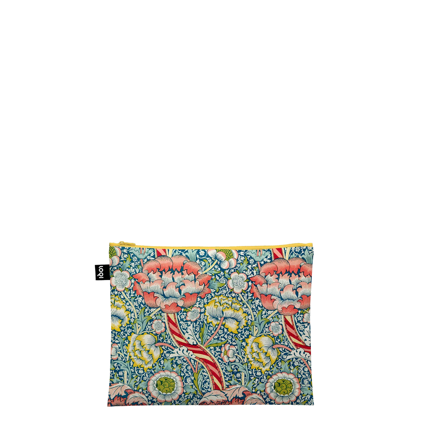 LOQI William Morris Wandle Orchard Strawberry Thief zip-poser