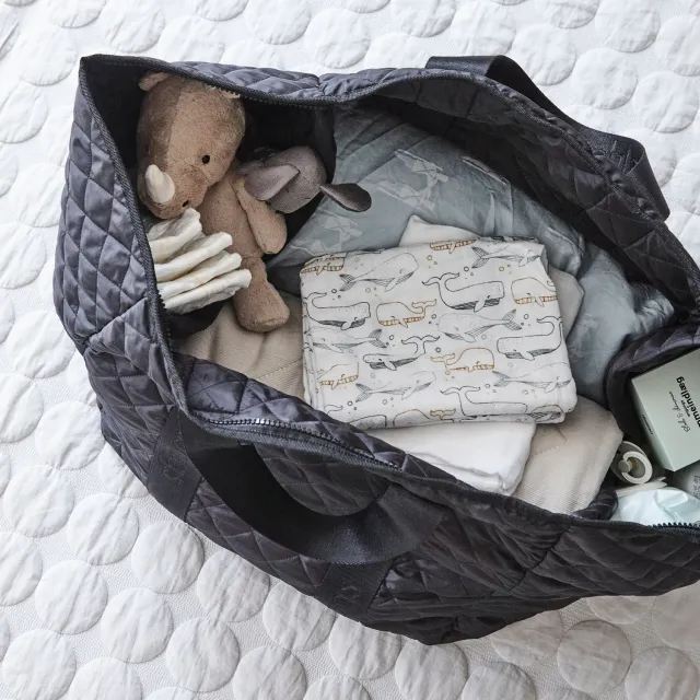 CPH Bags Mega Babybag stellebag svart lang hank