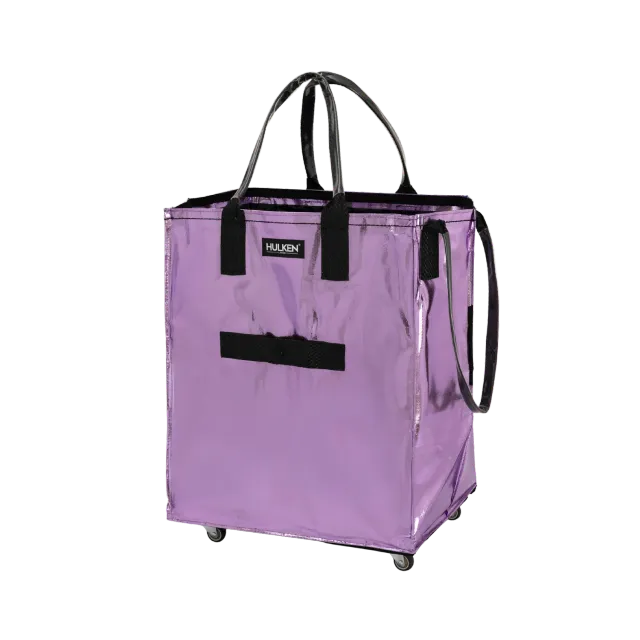 Hulken Lilac trillebag lilla med hjul