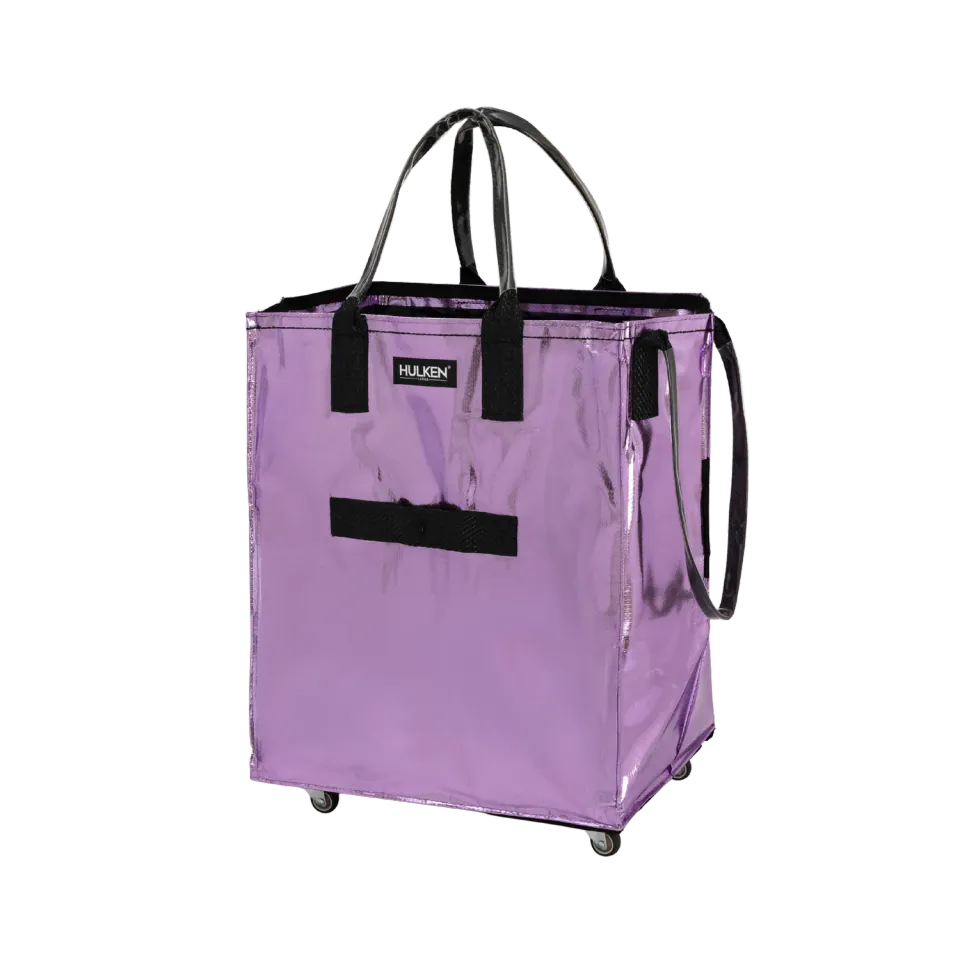 Hulken Lilac trillebag lilla med hjul