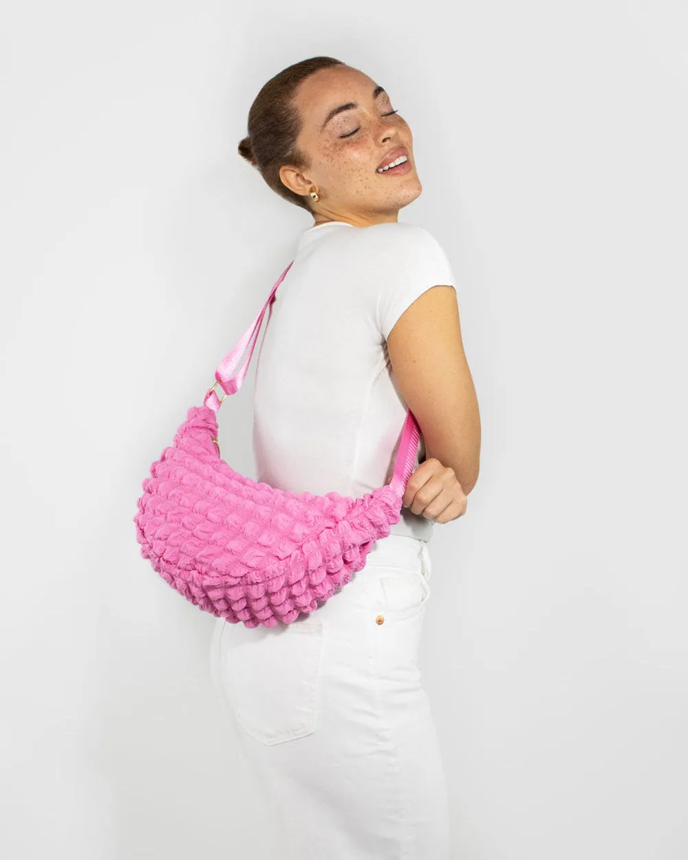 Kind Bag Crossbody Bag rosa skulderveske resirkulert
