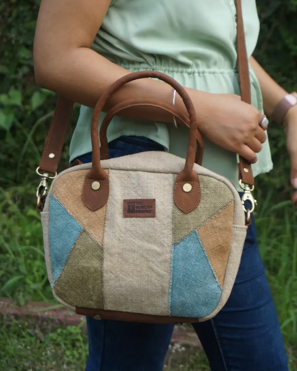 The Burlap People matpose Multicolour Patchwork