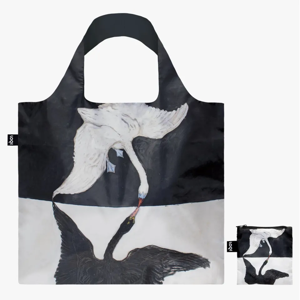 LOQI Hilma af Klint The Swan handlenett resirkulert