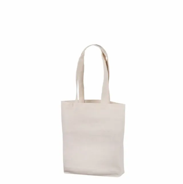 Handlenett Cot35 naturhvitt bomullsnett 35x35+7 kraftig