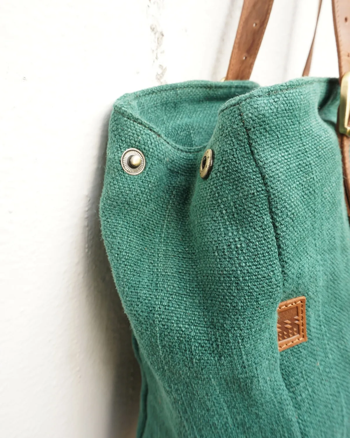 The Burlap People Bass Tote tote kraftig lerret