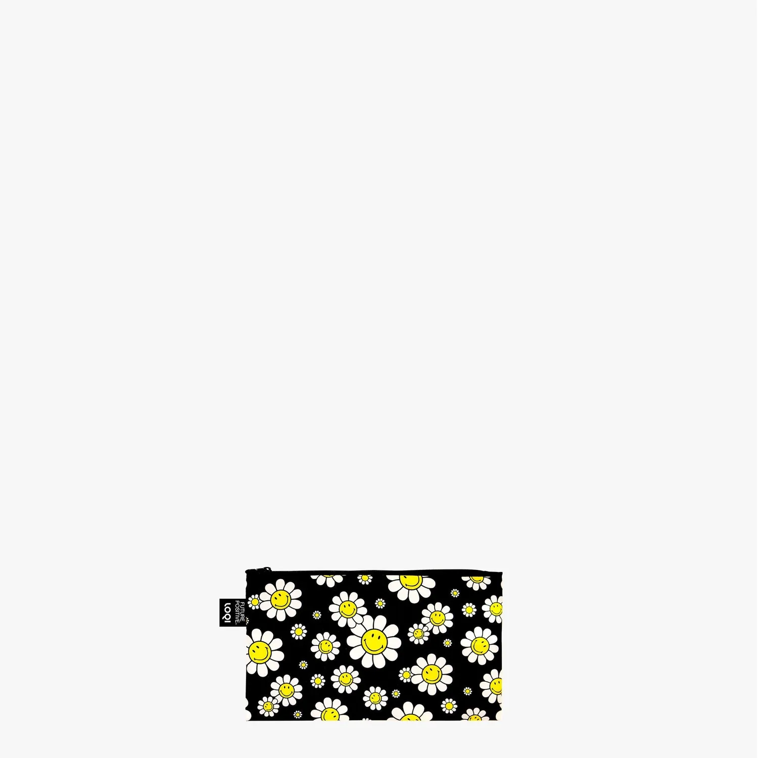 LOQI Smiley Flowers zipposer resirkulert sett