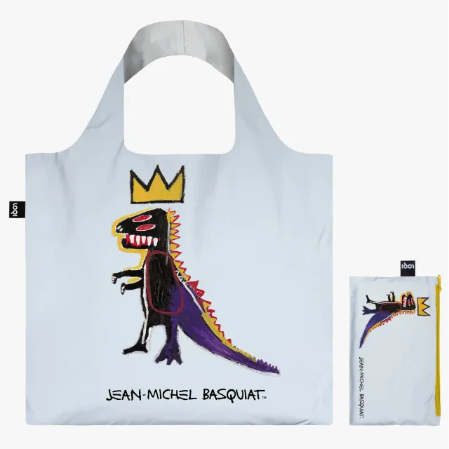 LOQI Jean-Michel Basquiat Pez Dispenser handlenett reflekterende