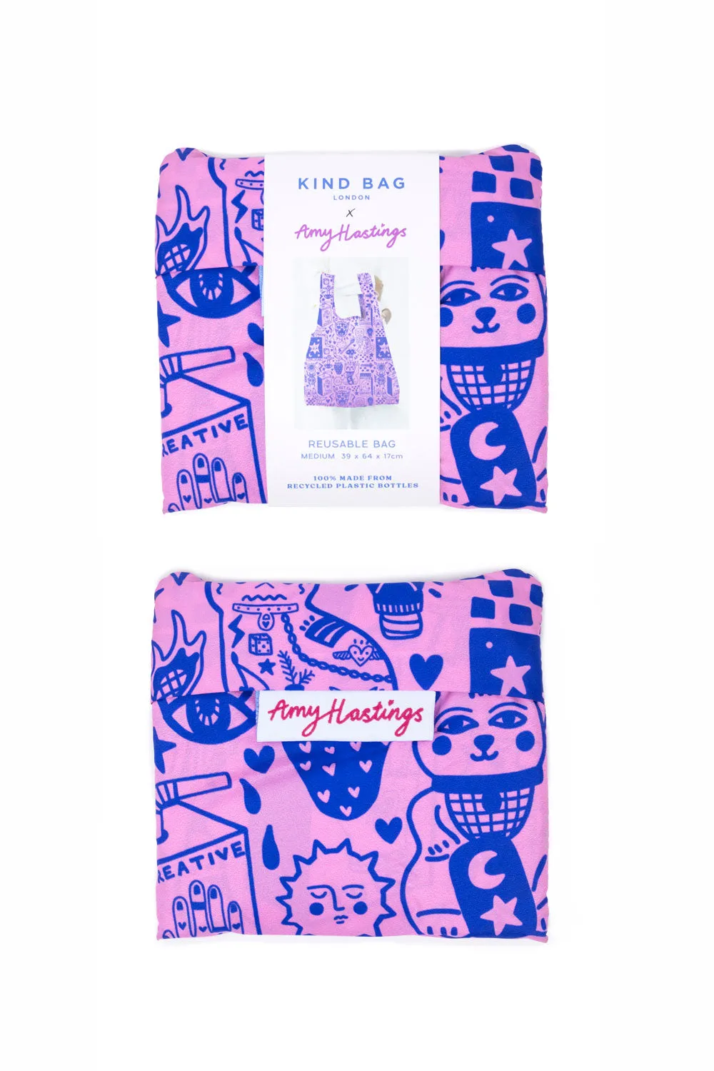 Kind Bag Amy Hastings Go Get Em Tiger handlenett medium
