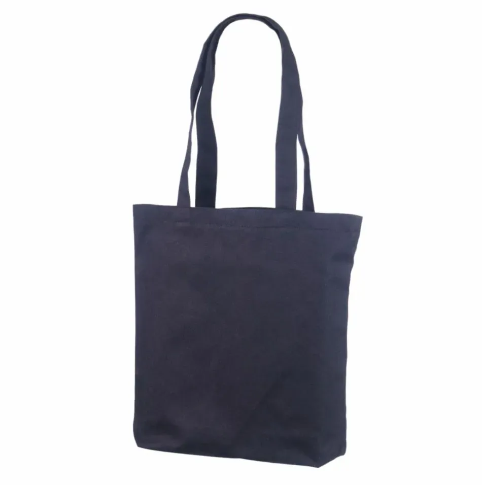Handlenett Cot3941 handlenett svart 39x41+8 cm bomull