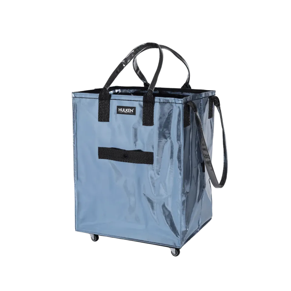 Hulken Crystal Blue toteveske vanntett på hjul