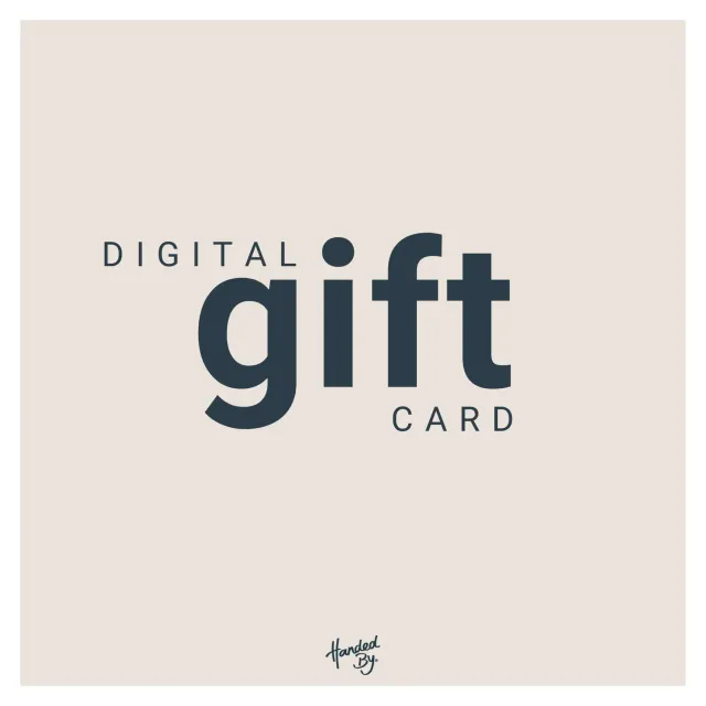 Handed By digitalt gavekort 25 euro e-post