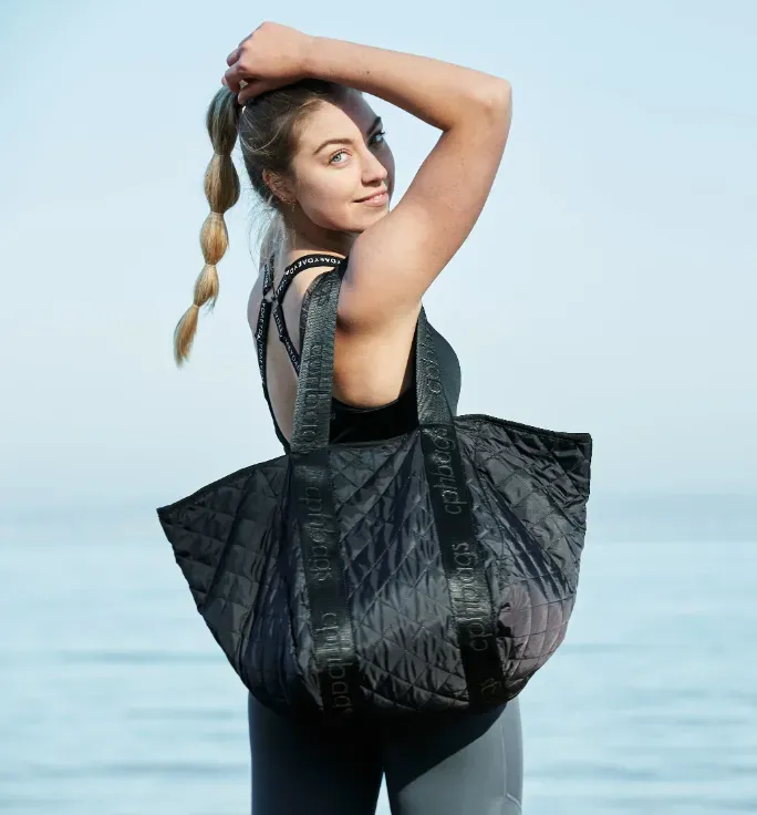 CPH Bags Strand strandveske sort 56 cm