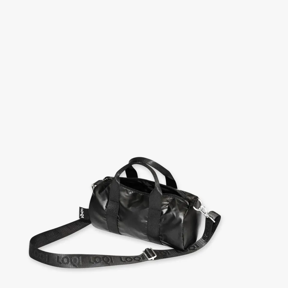 LOQI Metallic Black Small helgeveske svart matt