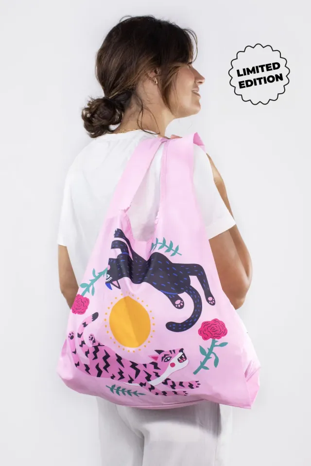 Kind Bag Amy Hastings Leaping Cats handlenett medium bærer 20 kg