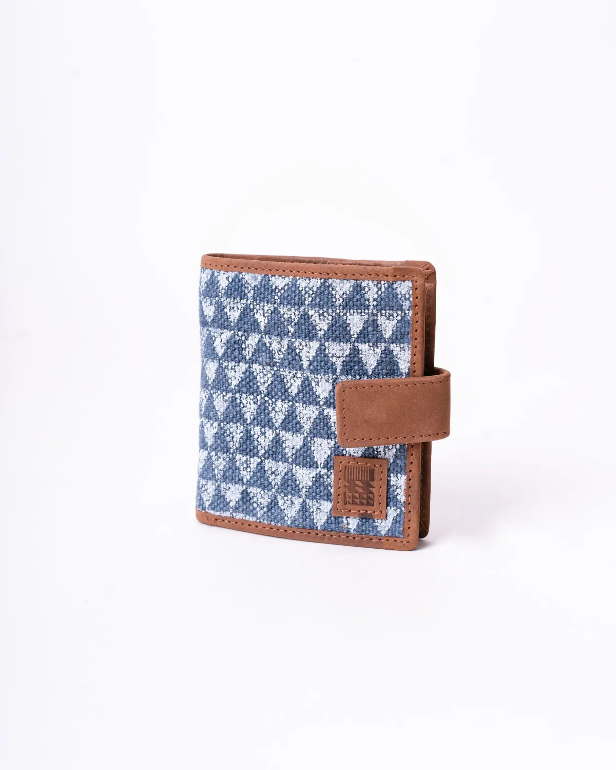 The Burlap People Flip Wallet lommebok olive knapp