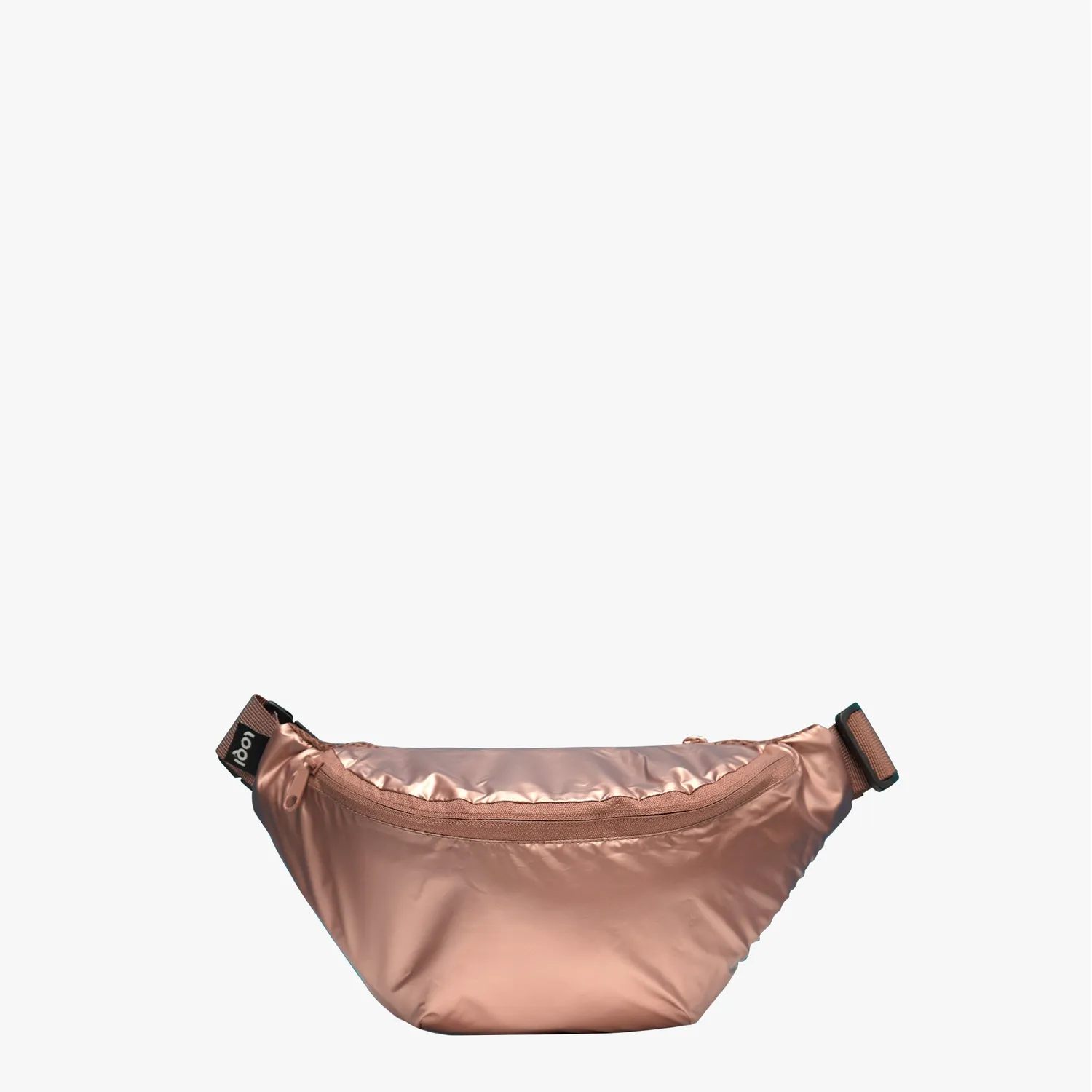 LOQI Metallic Rose Gold rumpetaske roségull blank