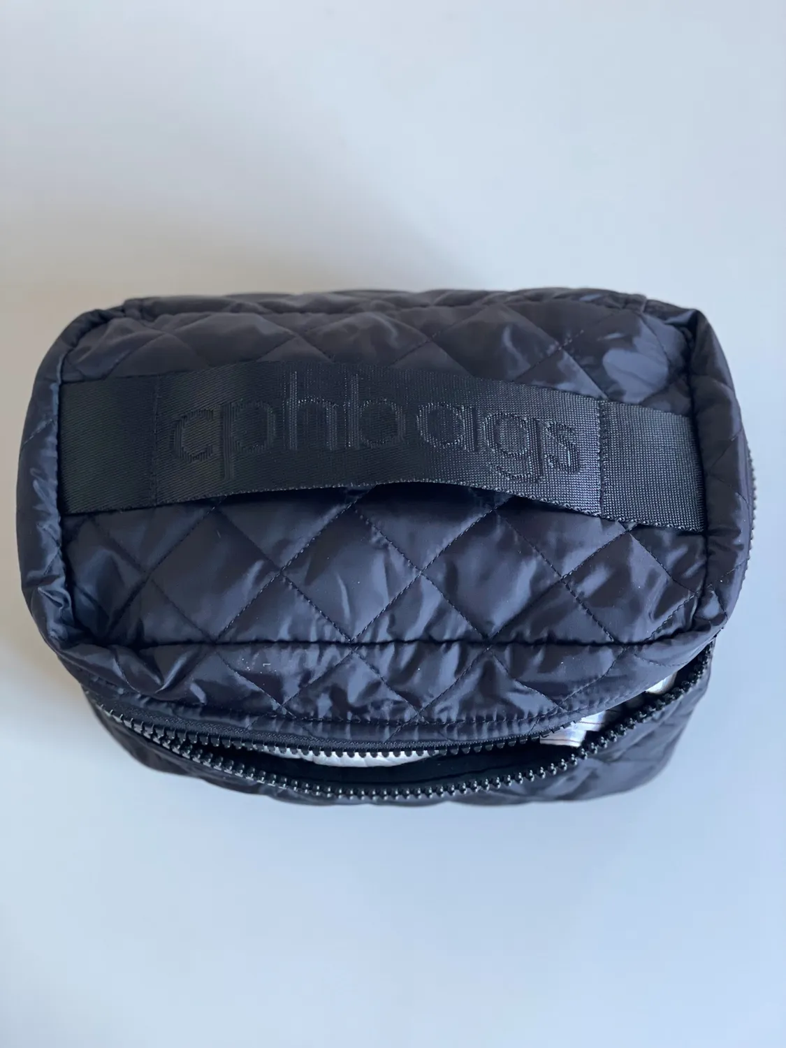 CPH Bags Baby oppbevaringsveske sort quiltet 24 cm