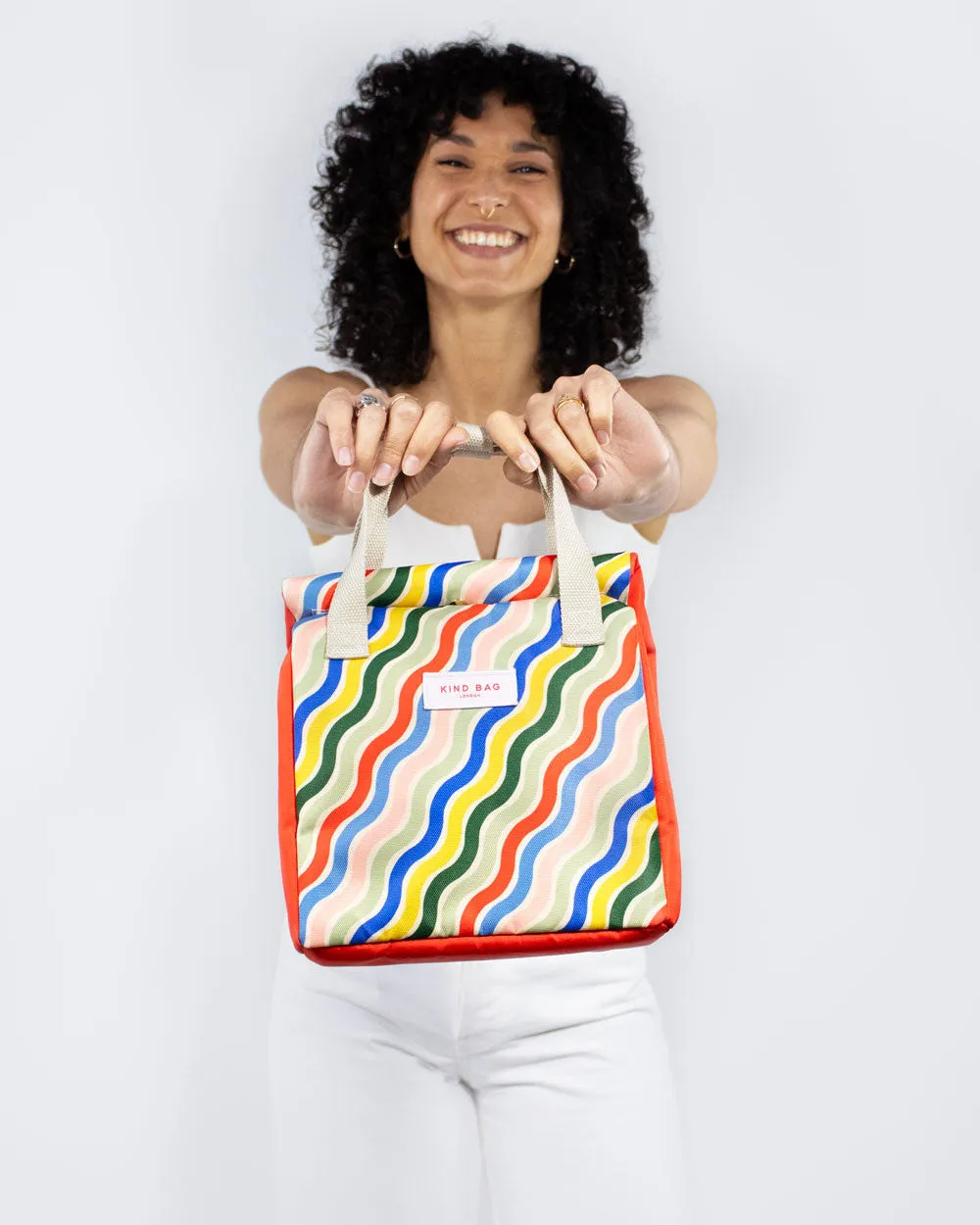 Kind Bag Riviera Wave lunsjveske resirkulert BPA-fri