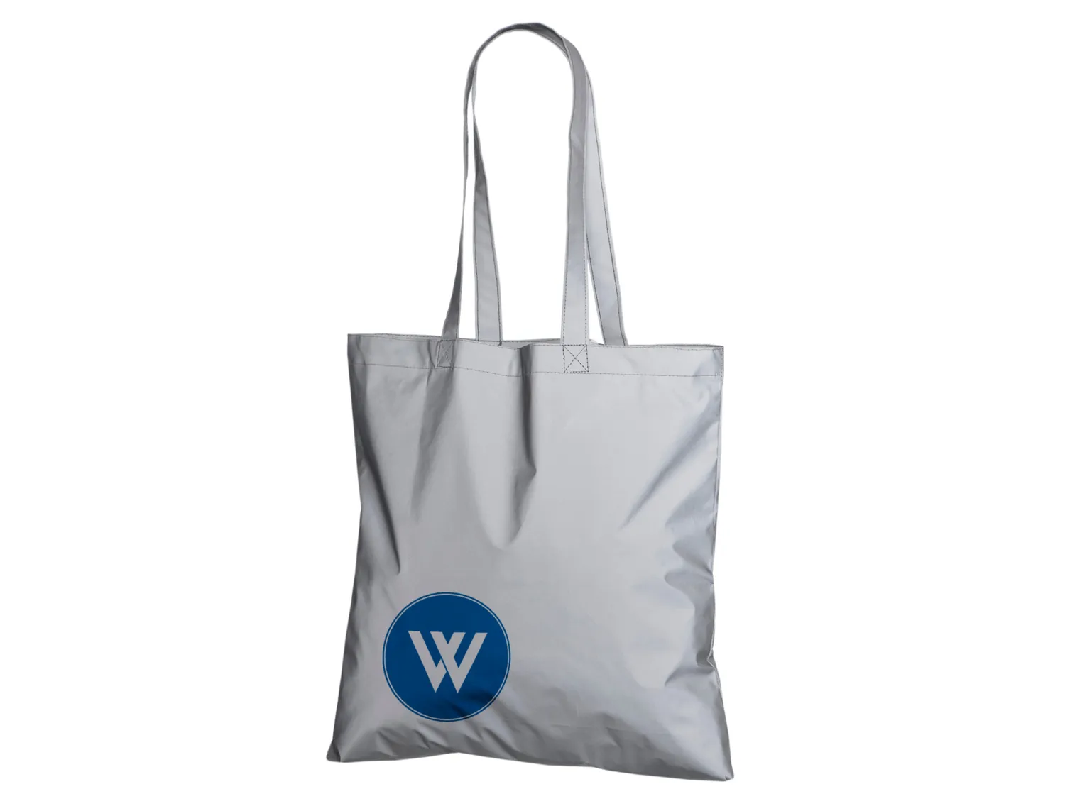Handlenett Reflective handlenett graa 40x40 reflekterende