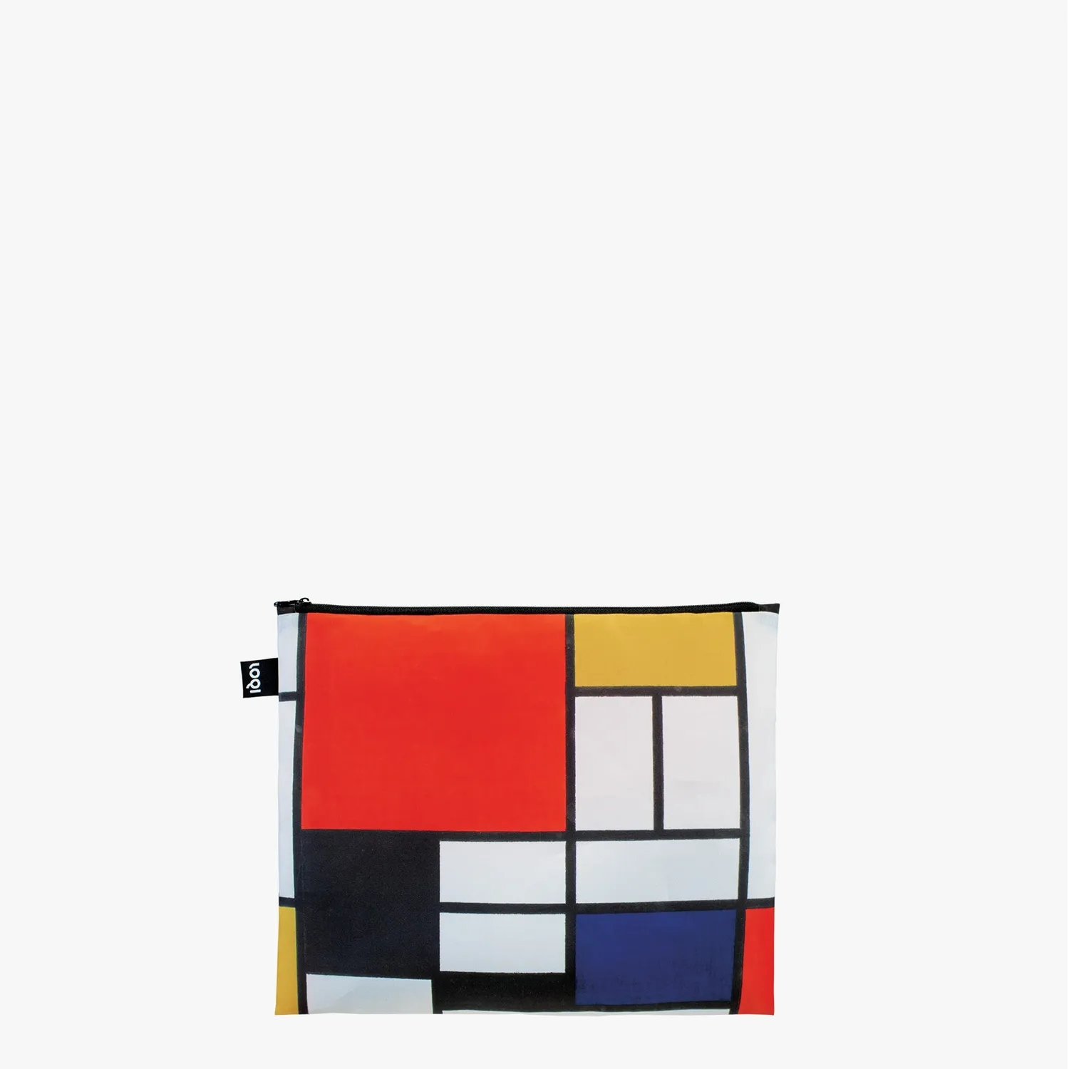 LOQI Mondrian Kandinsky Delaunay zipmapper 3-pak resirkulert