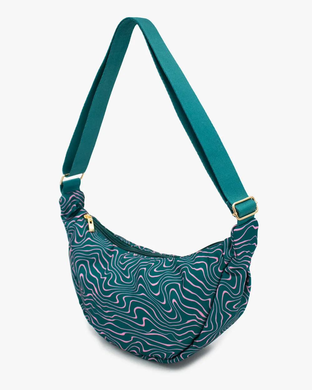 Kind Bag Contours Green crossbody skulderveske resirkulert 5 kg