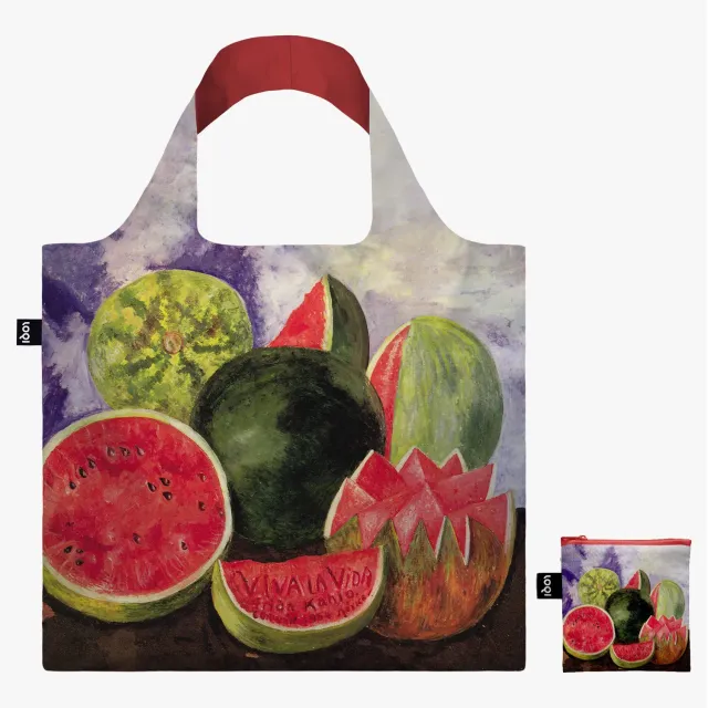 LOQI Frida Kahlo Viva la Vida handlenett resirkulert