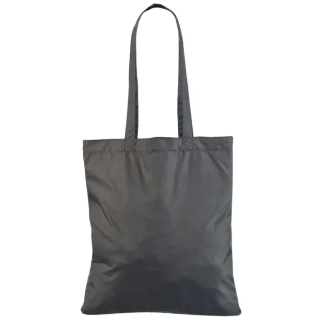 Handlenett NylGrey handlenett grå nylon vannavstøtende 38x40