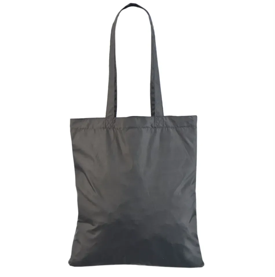 Handlenett NylGrey handlenett grå nylon vannavstøtende 38x40