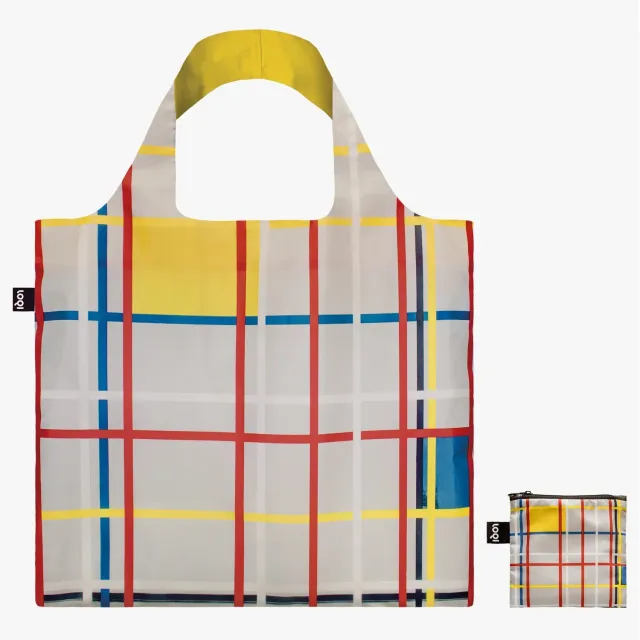 LOQI Piet Mondrian New York City 3 handlenett resirkulert