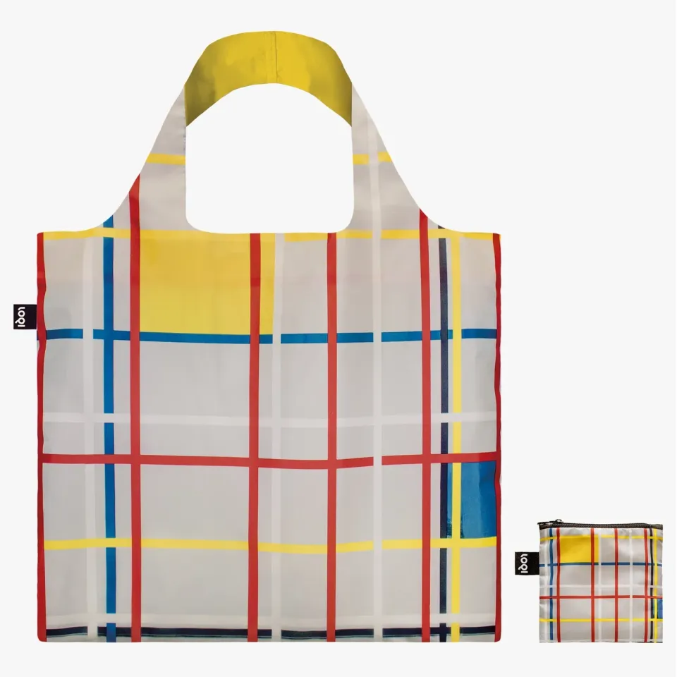 LOQI Piet Mondrian New York City 3 handlenett resirkulert